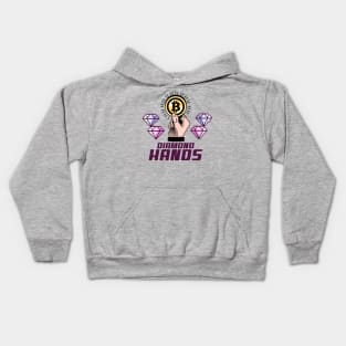 Diamond Hands for Crypto Kids Hoodie